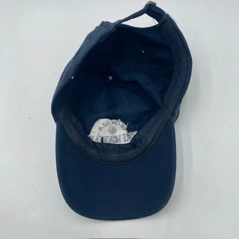 GEORGIA Fort Mountain State Park Baseball Cap Unisex OS‎ Navy Blue Cotton slouch